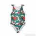 Family Matching Mom Daddy Girl Boy Beachwear Sets Leaves Watermelon Print Swimwear Trunks Mom B07MZLNJXQ